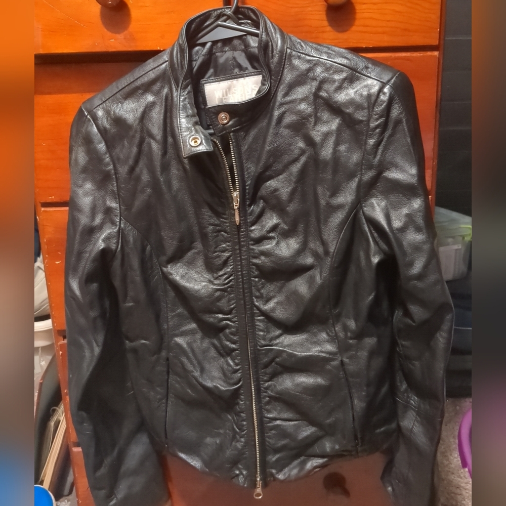 Wilson's Leather Maxima Women's Medium Biker Jacket